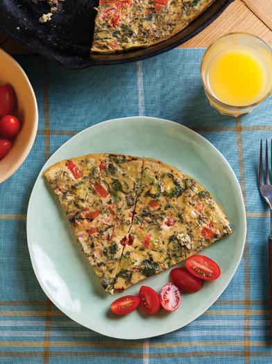 Green Vegetable Egg "Tortilla"