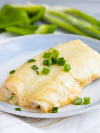 Green Bell Pepper Enchiladas