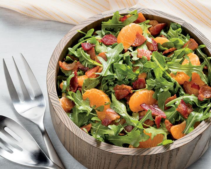 Arugula Salad with Mandarin Oranges