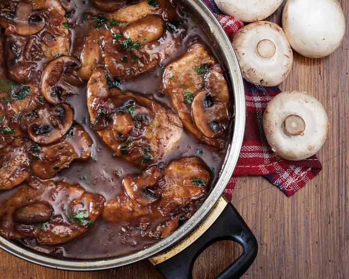 Balsamic Chicken with Mushrooms