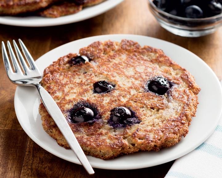 Blueberry Almond Pancakes
