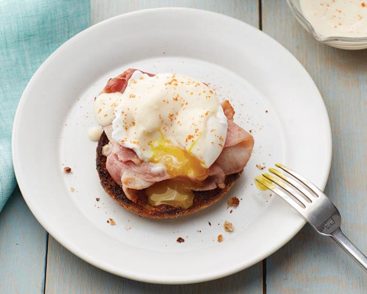 Eggs Benedict with Silken Hollandaise Sauce