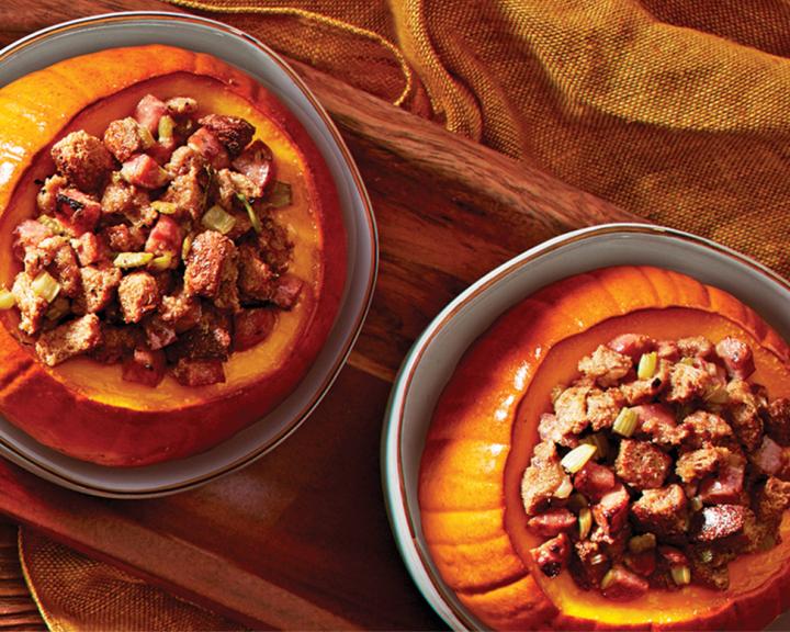 Savory Stuffed Pumpkins