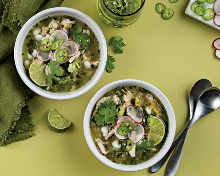 Green Chile Pork Pozole