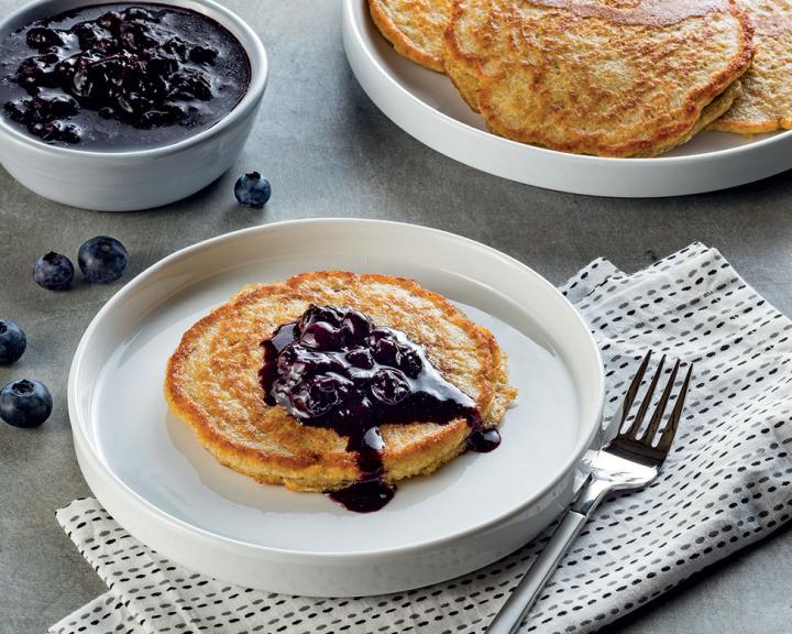 Oatmeal Pecan Pancakes