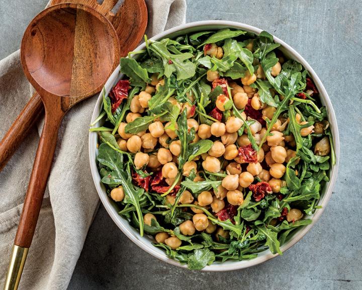 Garbanzo Bean and Arugula Salad