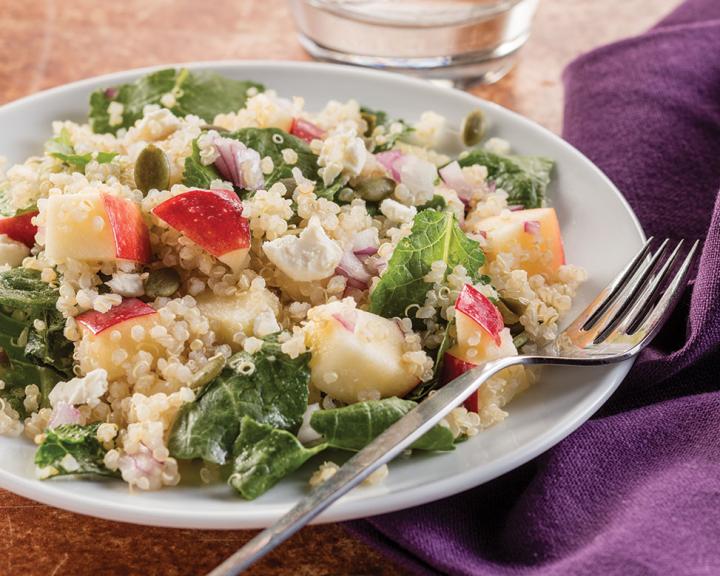 Baby Kale and Quinoa Salad