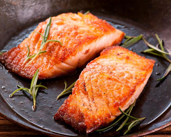 Chipotle Chili and Tea Rubbed Salmon