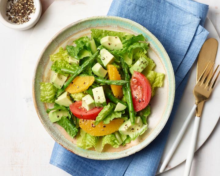 Orange, Asparagus, and Avocado Salad