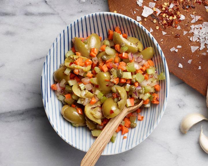 Sicilian Olive Salad