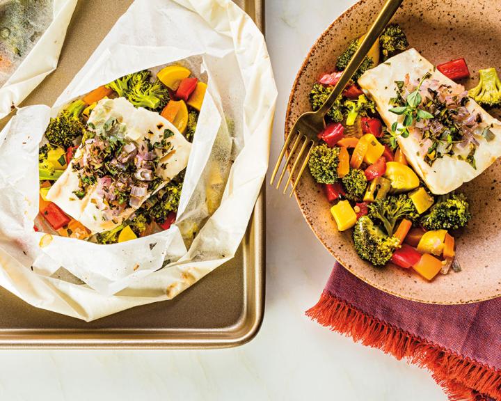 Seasonal Baked Whitefish Pouch