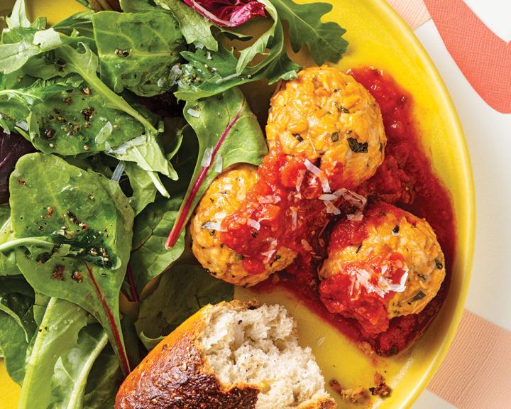 Turkey Meatballs Arrabbiata