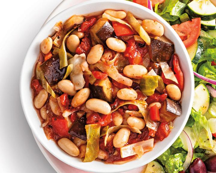 Slow-Cooker Ratatouille with White Beans