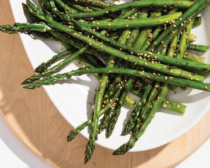 Grilled Sesame Asparagus