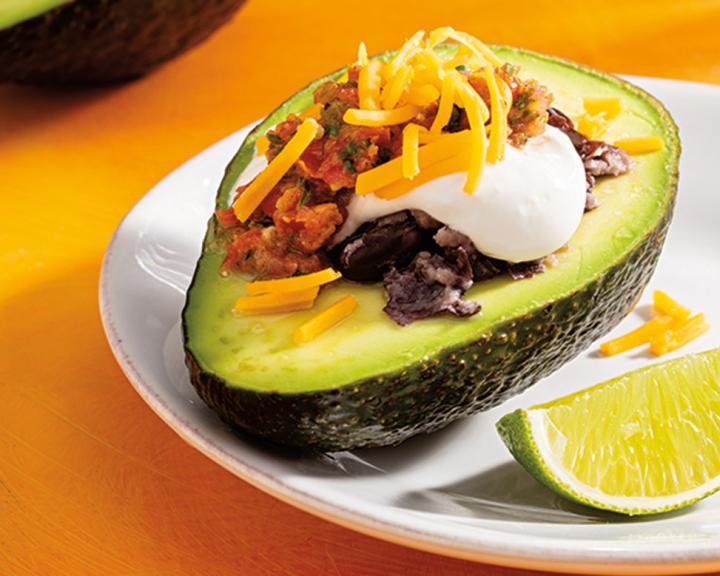 4-Layer Stuffed Avocado