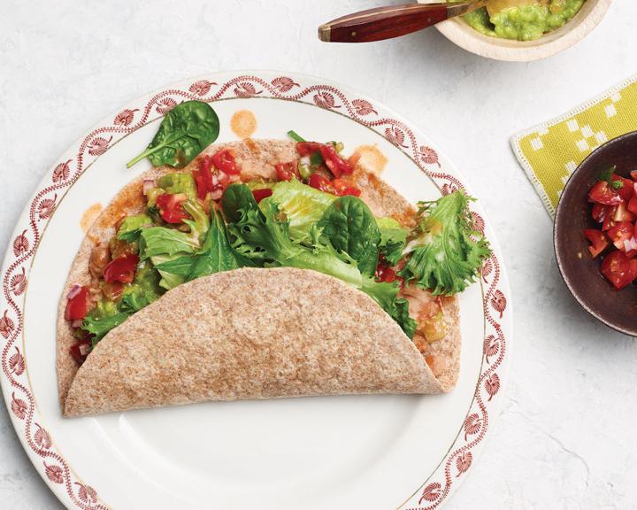 Fast-Fix Bean Burrito