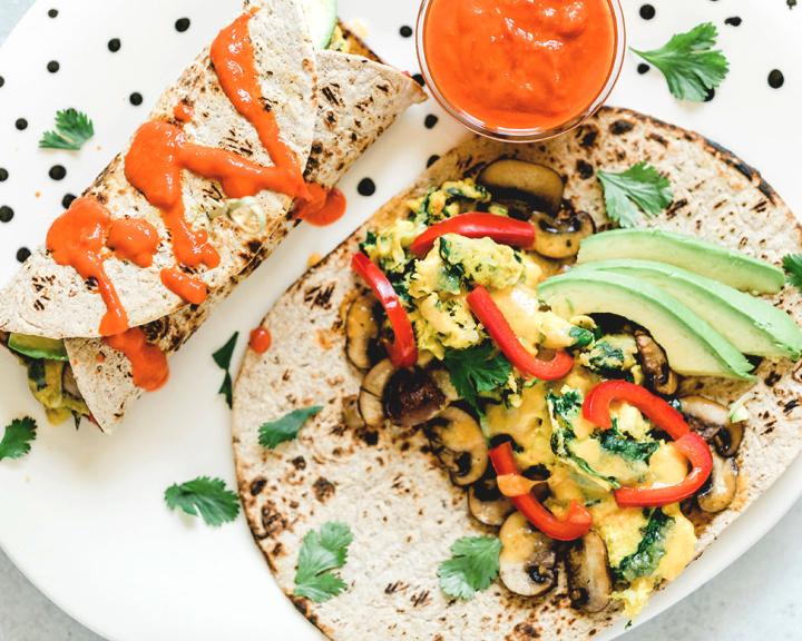 Veggie Breakfast Wrap