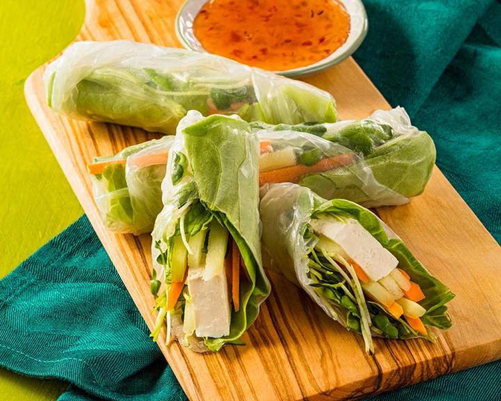 Fresh Vegetable Summer Rolls