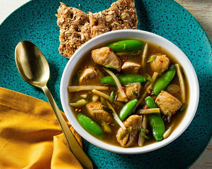 Asian Chicken and Vegetable Stew