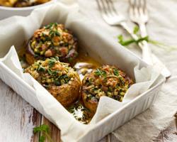 Sausage Stuffed Mushrooms