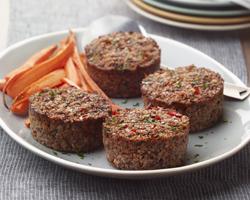 Mushroom and Walnut Meat Loaf 