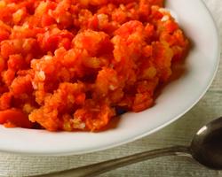 Rutabaga and Carrot Hash