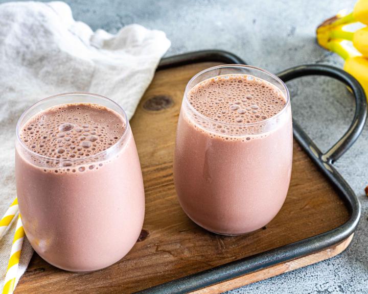 Milk Chocolate Peanut Butter Banana Smoothie