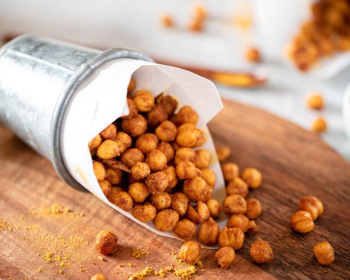 Roasted BBQ Chickpeas