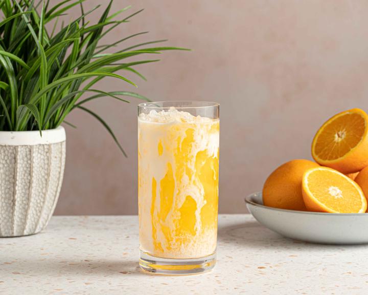 Orange Cream Italian Soda