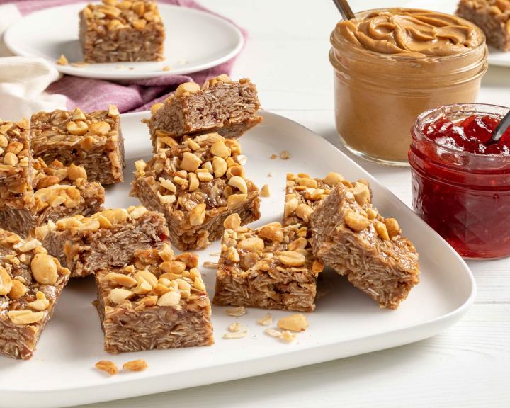 PB and J Granola Bars