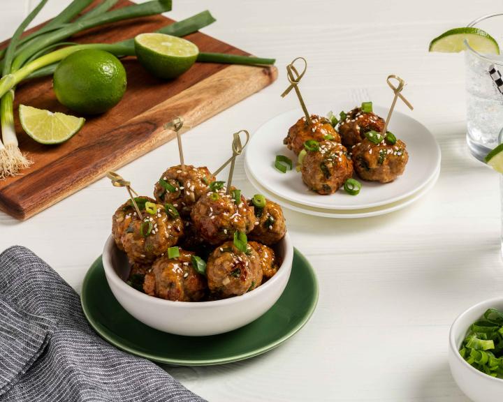 Slow Cooker Sweet and Spicy Turkey Meatballs