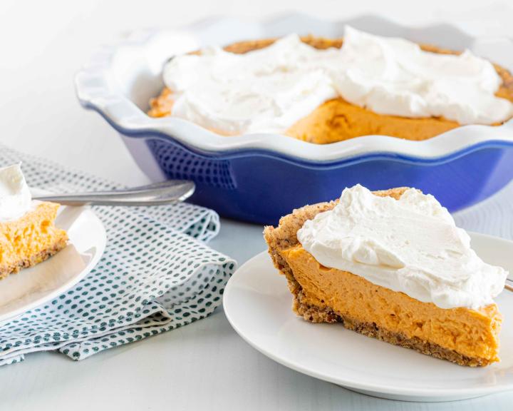 Butterscotch Protein Pie