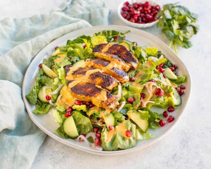 Chicken Satay Salad 