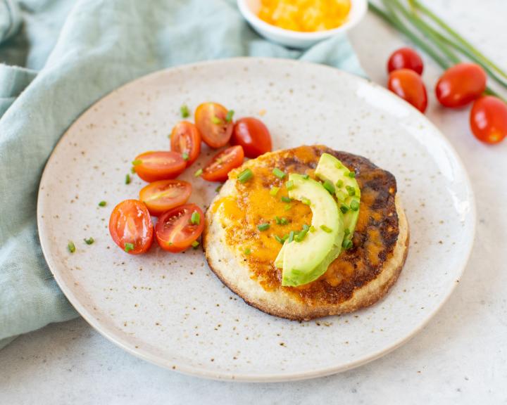 Egg & Cheese Crumpets