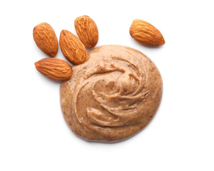 almond butter with raw almonds