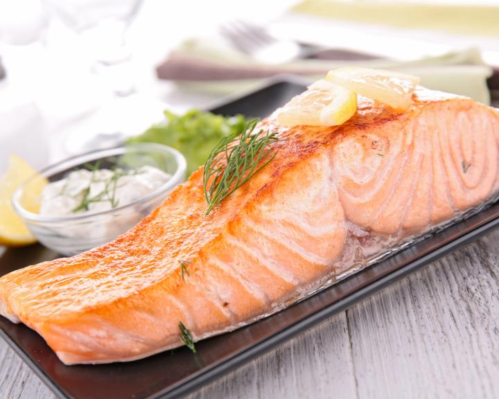 Baked Sockeye Salmon Fillet