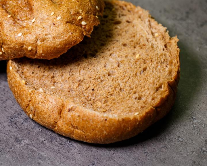 whole grain hamburger bun