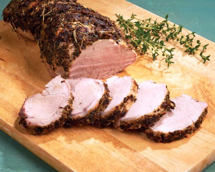 Herb-Rubbed Pork Tenderloin