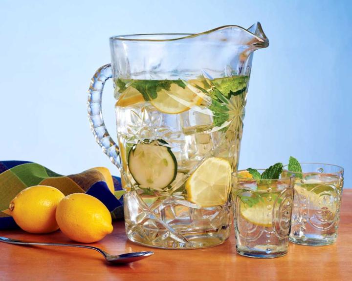 Cucumber Lemon Water