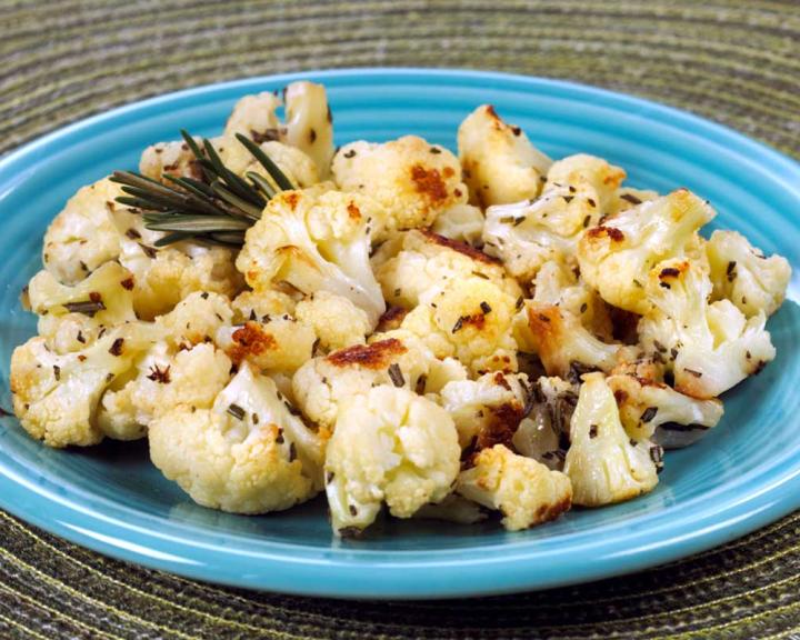 Simple Roasted Cauliflower