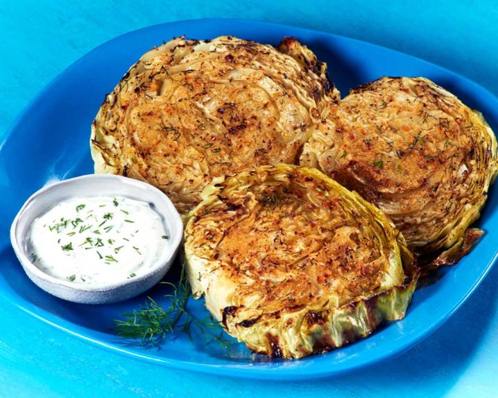 Roasted Cabbage Steaks