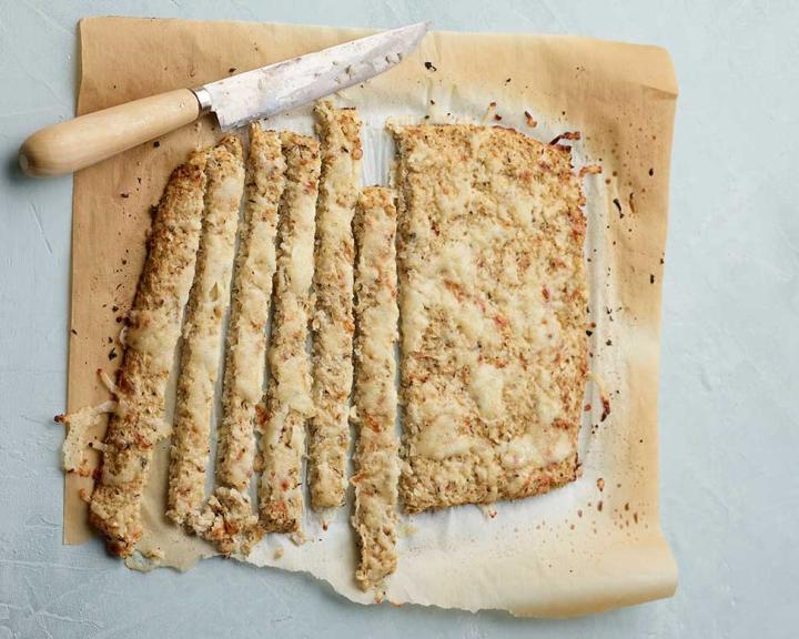 Low-Carb Cauliflower Breadsticks