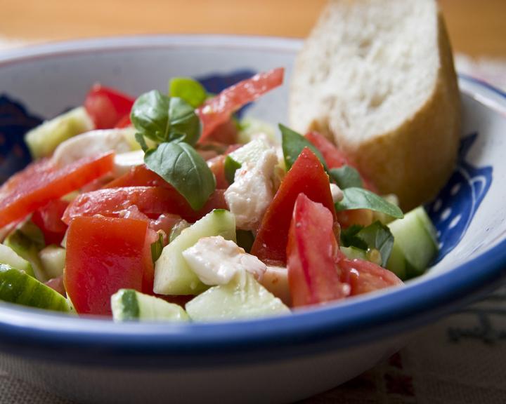 Garden Caprese Salad