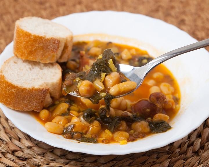 Greek Bean and Vegetable Soup