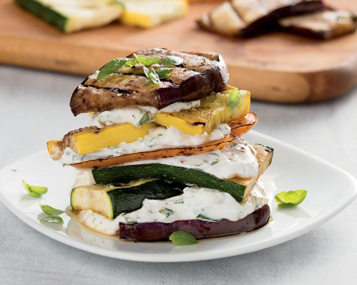 Grilled Vegetable Napoleon