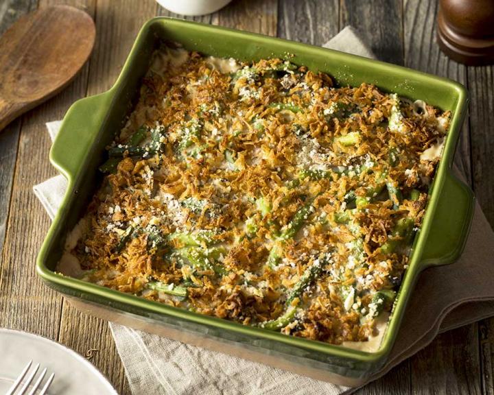 Healthy Homemade Green Bean Casserole