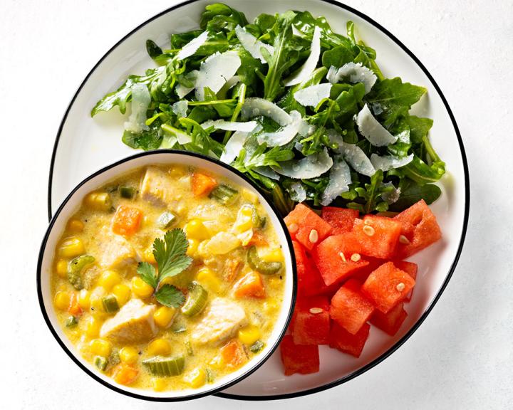 Jalapeño Chicken and Corn Chowder