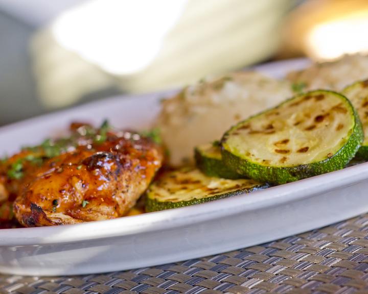 Marinated Grilled Chicken with Zucchini