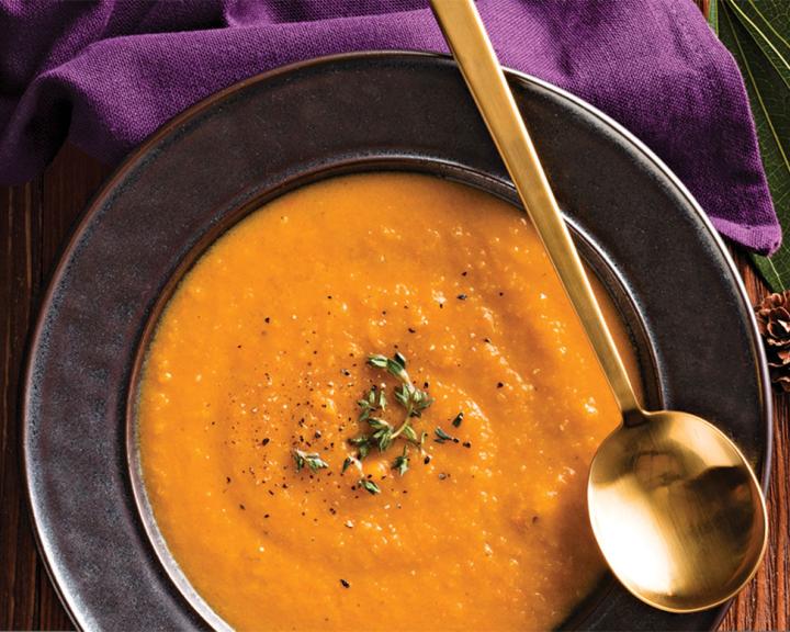 Roasted Root Vegetable Soup