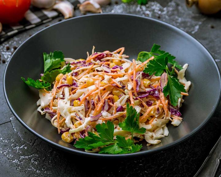 Toasted Quinoa and Cabbage Salad
